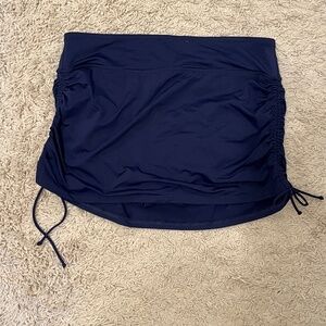 Land's End Ruched Side Swim Skirt